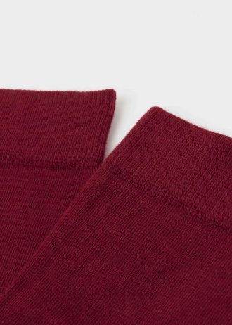 Long Satin Cotton Socks