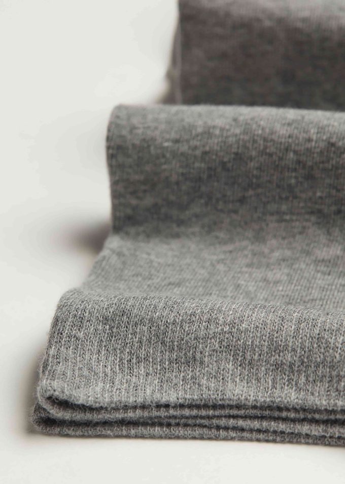 Long Satin Cotton Socks