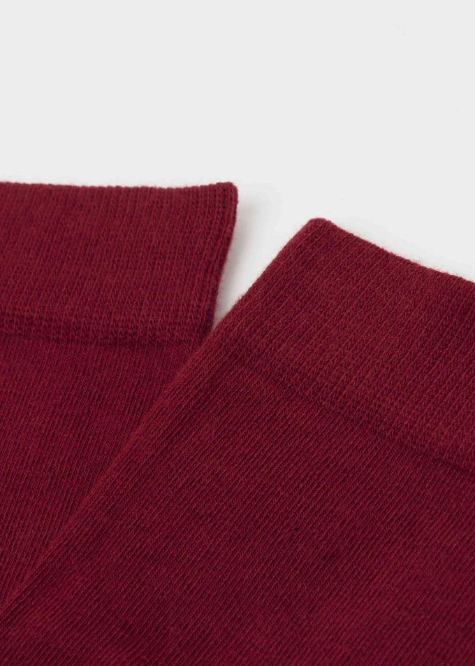 Long Satin Cotton Socks