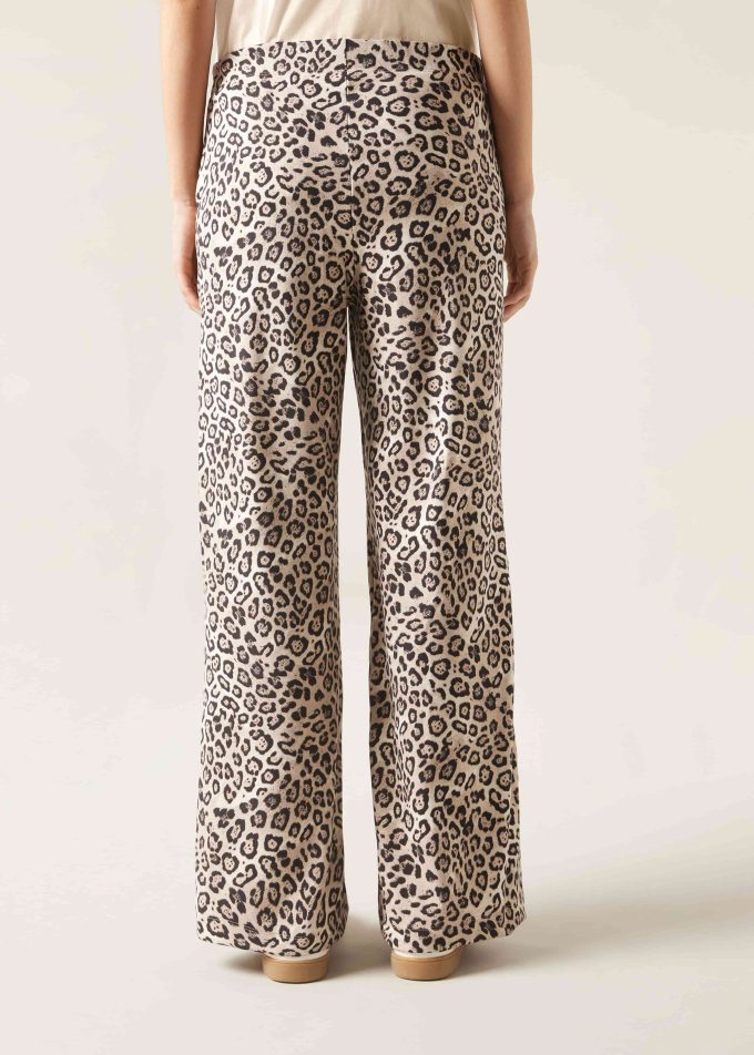 Luxlounge Animal Print Palazzo Trousers Luxlounge Animal Print Palazzo Trousers