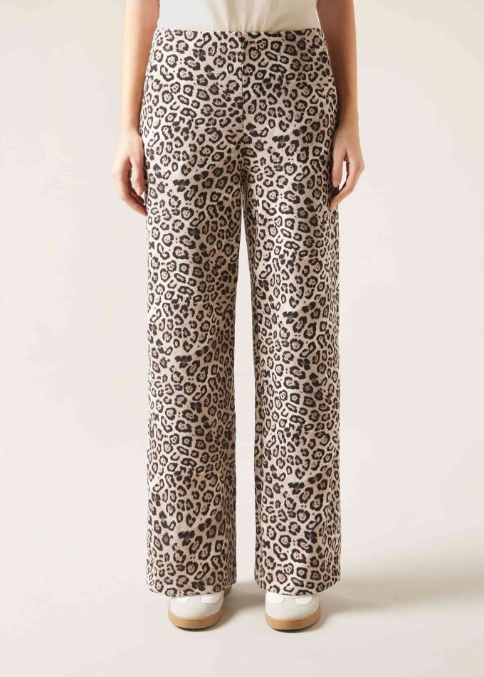 Luxlounge Animal Print Palazzo Trousers Luxlounge Animal Print Palazzo Trousers
