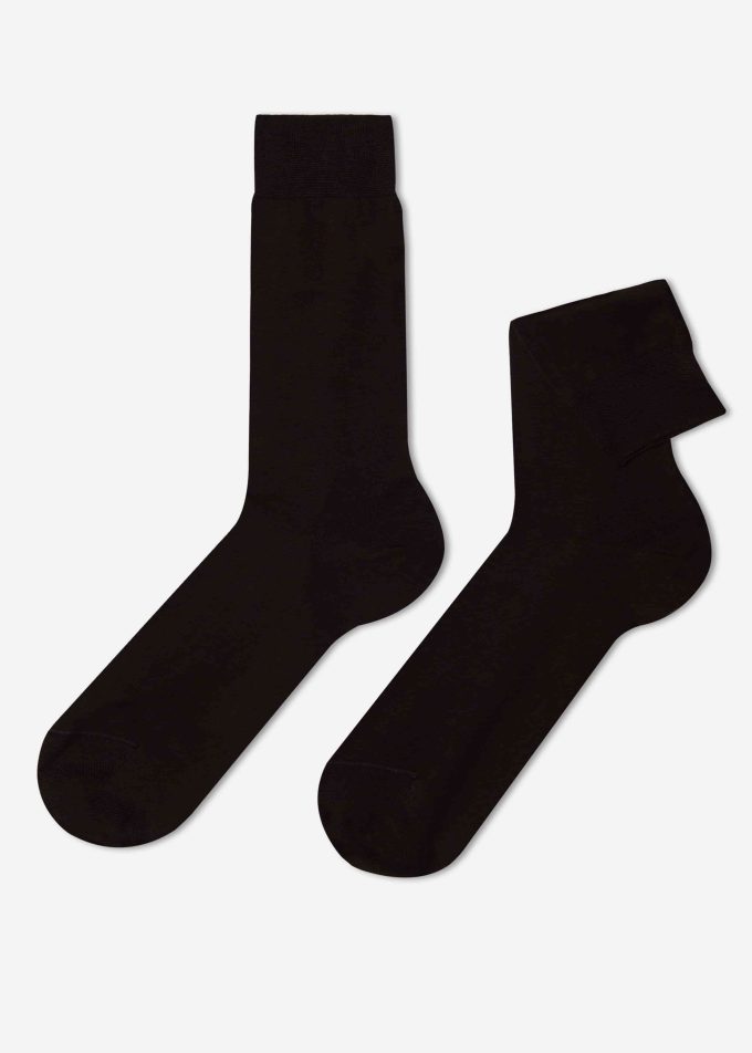 Men’s Lisle Thread Short Socks