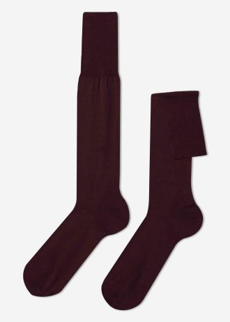 Men’s Long Lisle Thread Socks
