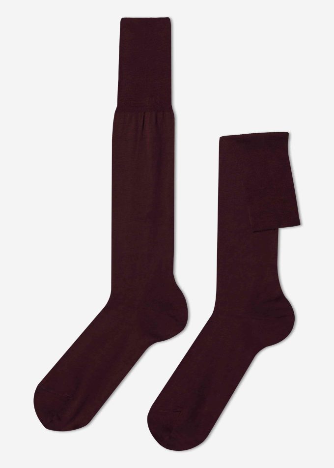 Men’s Long Lisle Thread Socks