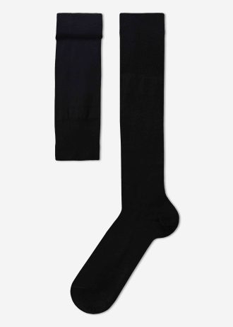 Men’s Long Lisle Thread Socks