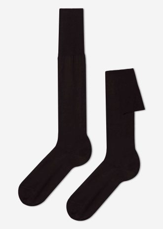 Men’s Long Lisle Thread Socks