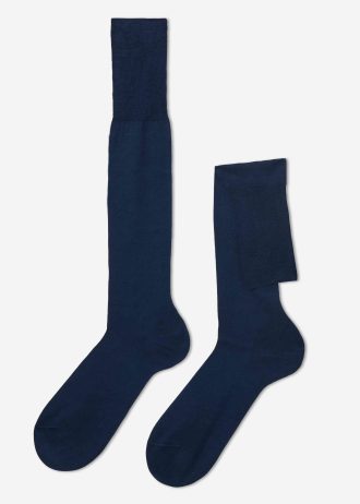 Men’s Long Lisle Thread Socks