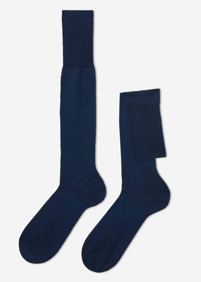Men’s Long Lisle Thread Socks