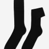 Men’s Short Ribbed Socks with Wool and Cashmere