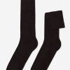 Men’s Short Ribbed Socks with Wool and Cashmere