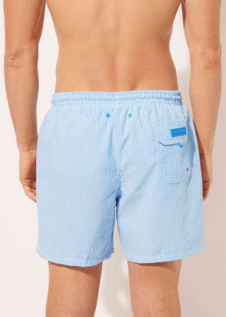 Men’s Striped Boxer Swim Shorts Formentera