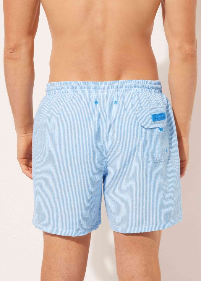 Men’s Striped Boxer Swim Shorts Formentera