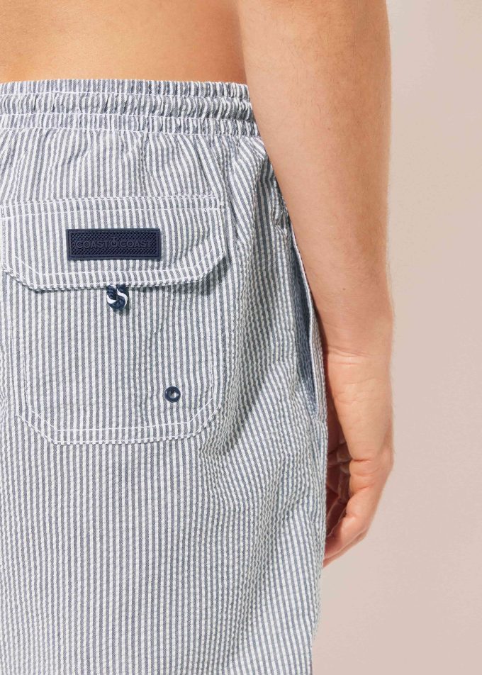 Men’s Striped Boxer Swim Shorts Formentera