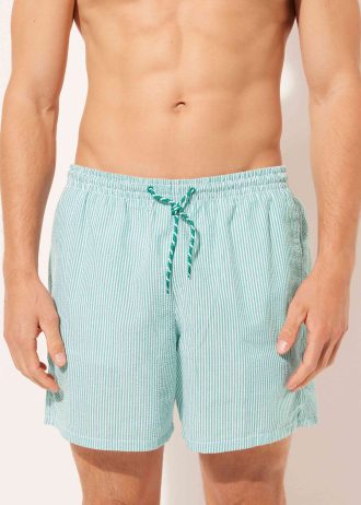 Men’s Striped Boxer Swim Shorts Formentera