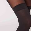 Mock over the Knee Ribbed Tights