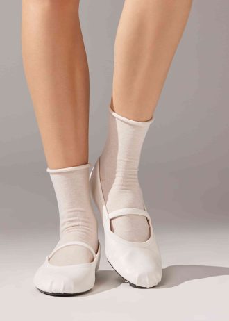 Non-Elastic Cotton Ankle Socks