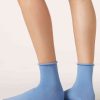 Non-Elastic Cotton Ankle Socks