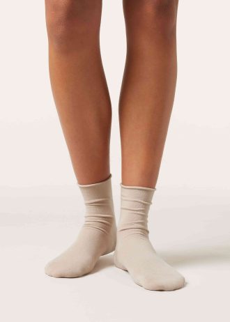 Non-Elastic Cotton Ankle Socks
