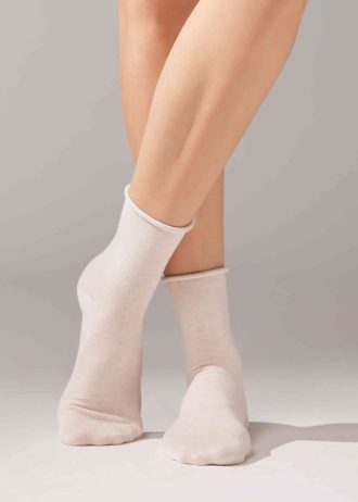 Non-Elastic Cotton Ankle Socks