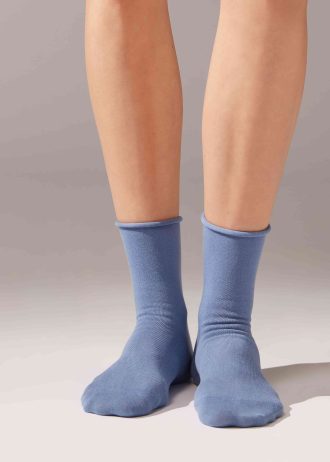 Non-Elastic Cotton Ankle Socks