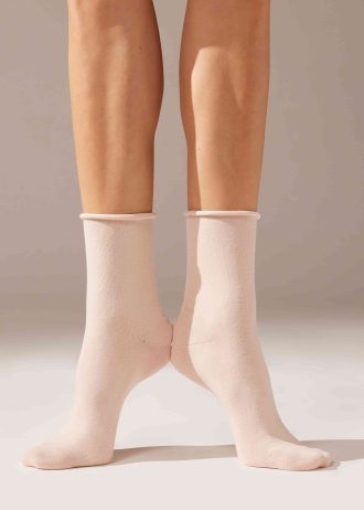 Non-Elastic Cotton Ankle Socks