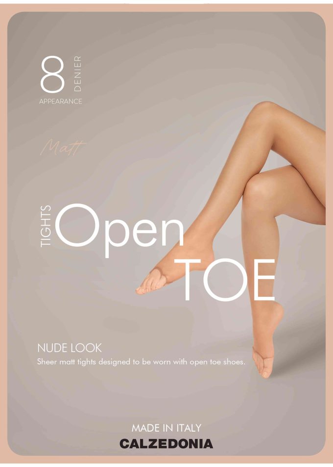 Open Toe Sheer Tights