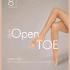 Open Toe Sheer Tights