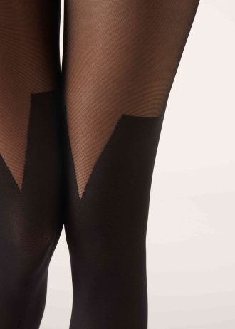 Over-the-Knee Effect Boot-Design 70 Denier Tights