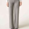 Palazzo Trousers with Cashmere