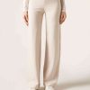 Palazzo Trousers with Cashmere