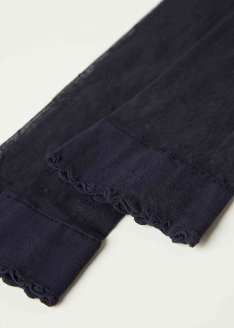 Patterned knee-high socks