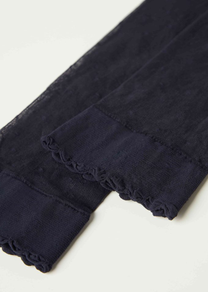 Patterned knee-high socks