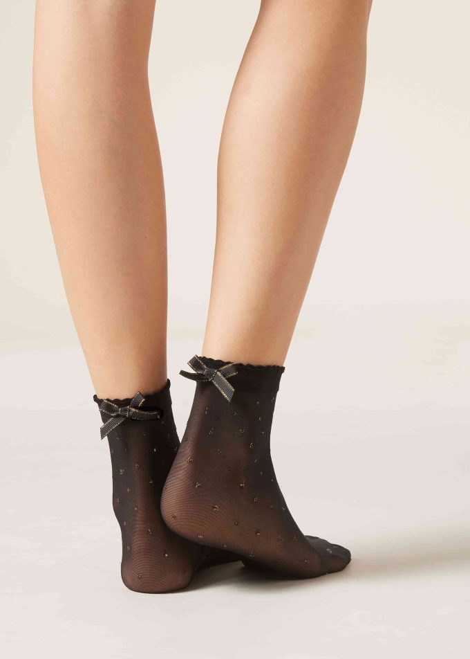 Polka Dot Sheer Socks Polka Dot Sheer Socks