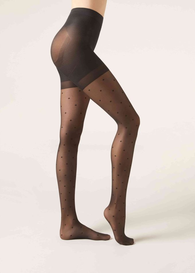 Polka Dot Total Shaper Tights Polka Dot Total Shaper Tights