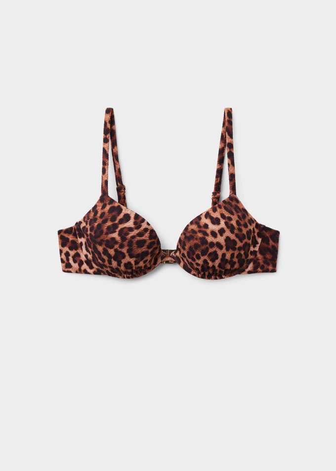Push-Up Bikini Top Classic Animalier Push-Up Bikini Top Classic Animalier