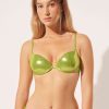 Push-Up Bikini Top Metallic Skin Push-Up Bikini Top Metallic Skin