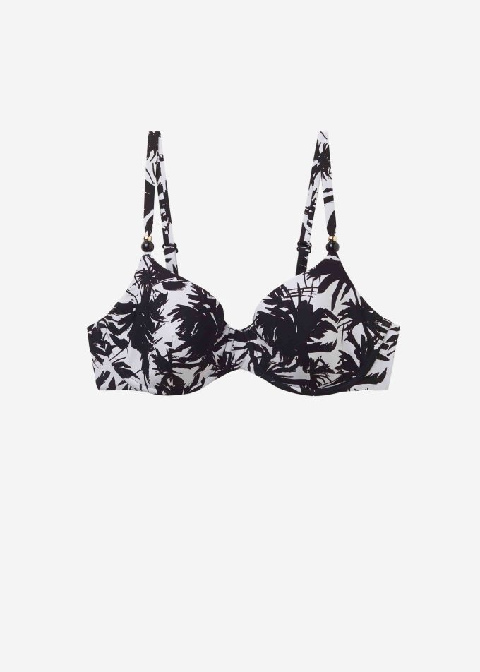 Push-Up Bikini Top Palms Push-Up Bikini Top Palms