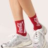 Red Coca-Cola Socks