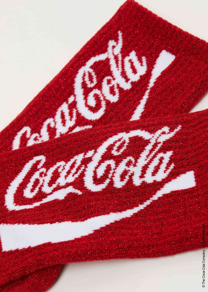 Red Coca-Cola Socks