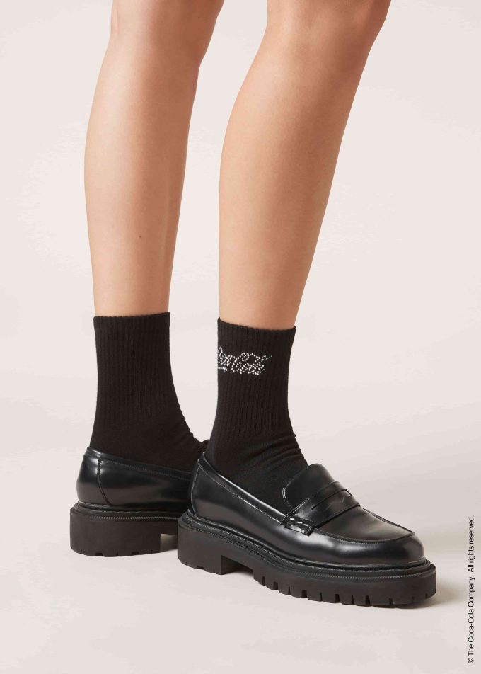 Rhinestone Coca-Cola Socks Rhinestone Coca-Cola Socks