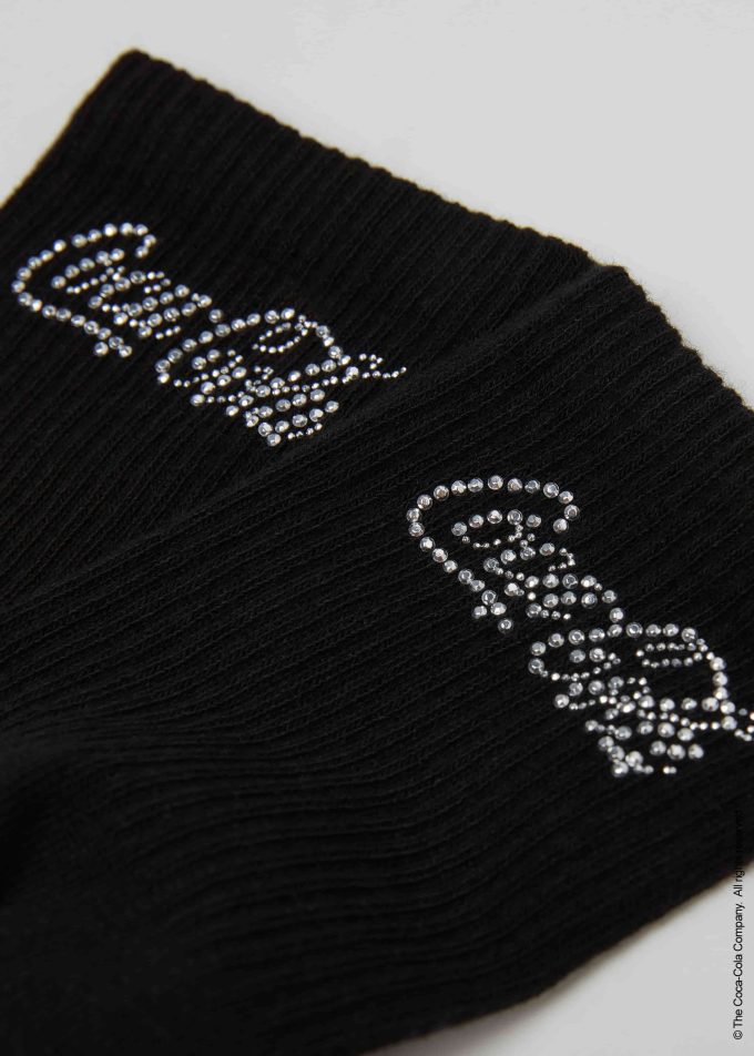 Rhinestone Coca-Cola Socks Rhinestone Coca-Cola Socks