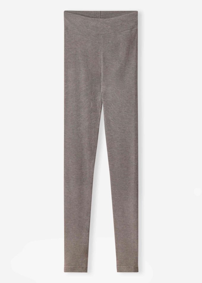 Ribbed Leggings with Cashmere