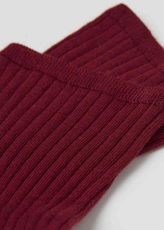 Ribbed Short Socks
