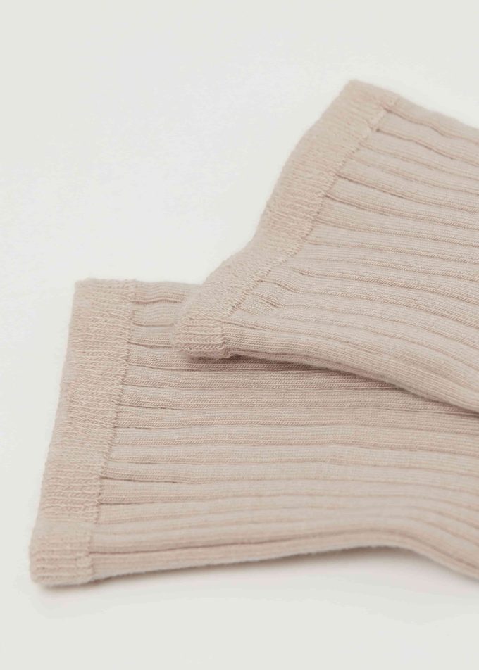 Ribbed Short Socks