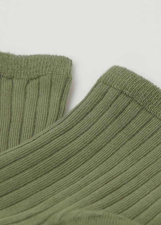 Ribbed Short Socks