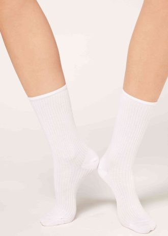 Ribbed Short Socks