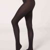 Ribbed Tights with Cashmere