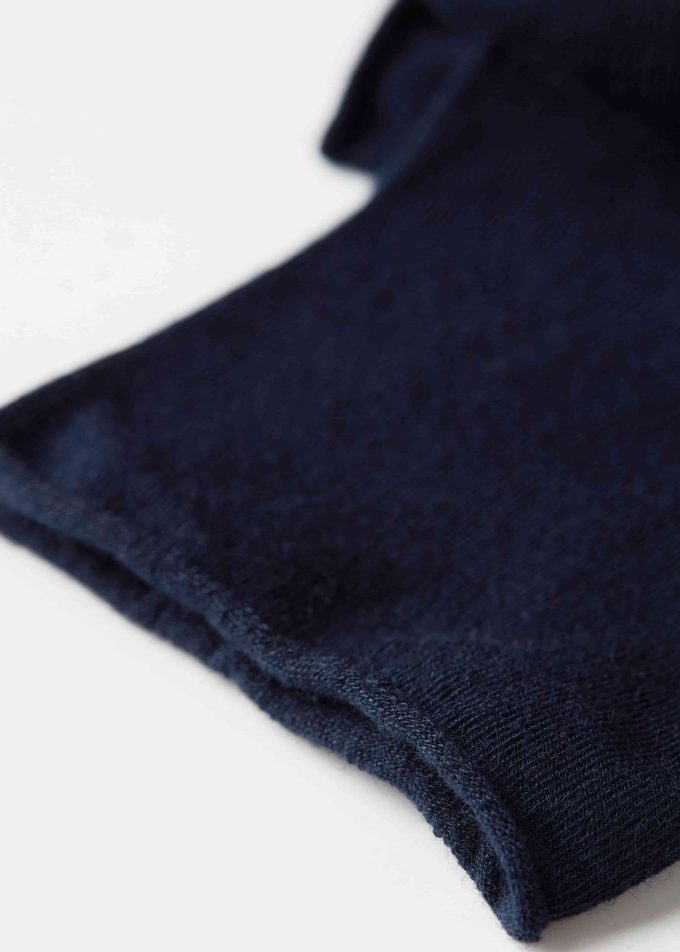 Seamless Short Socks with Cashmere