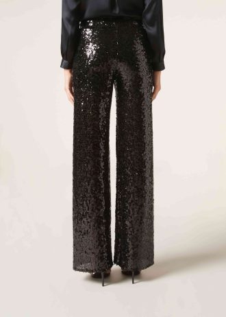 Sequin Palazzo Trousers