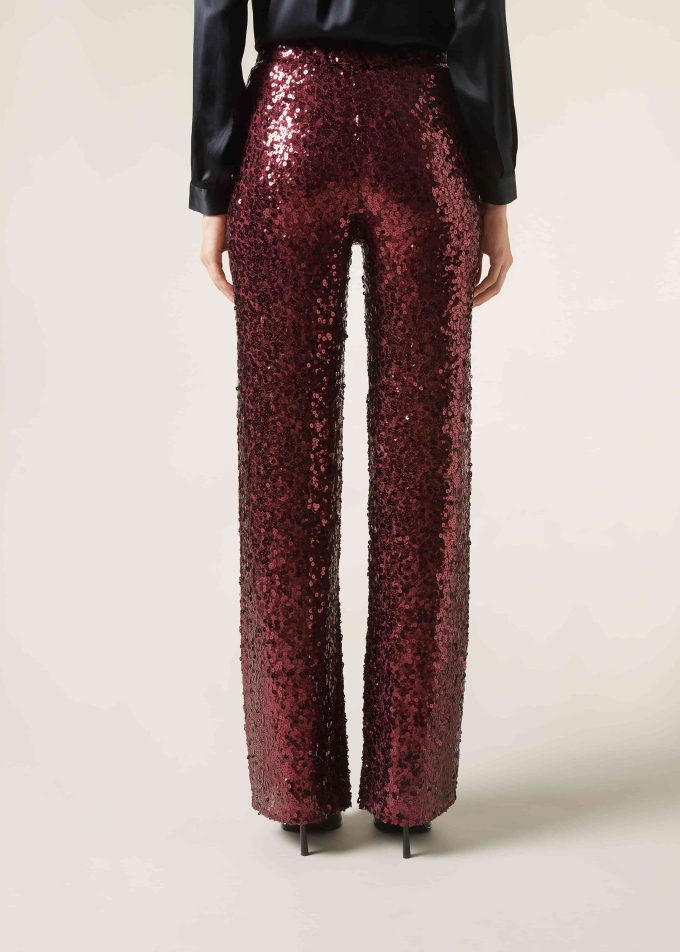 Sequin Palazzo Trousers